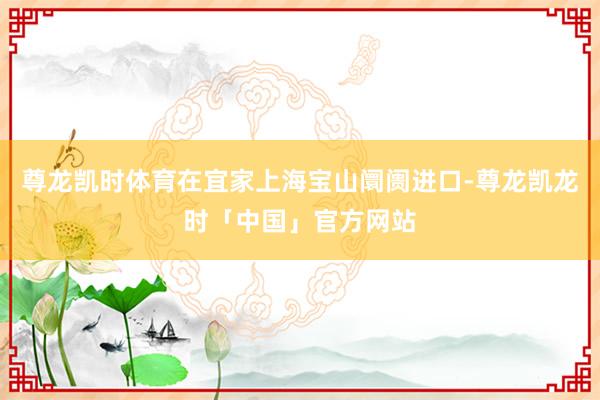 尊龙凯时体育在宜家上海宝山阛阓进口-尊龙凯龙时「中国」官方网站